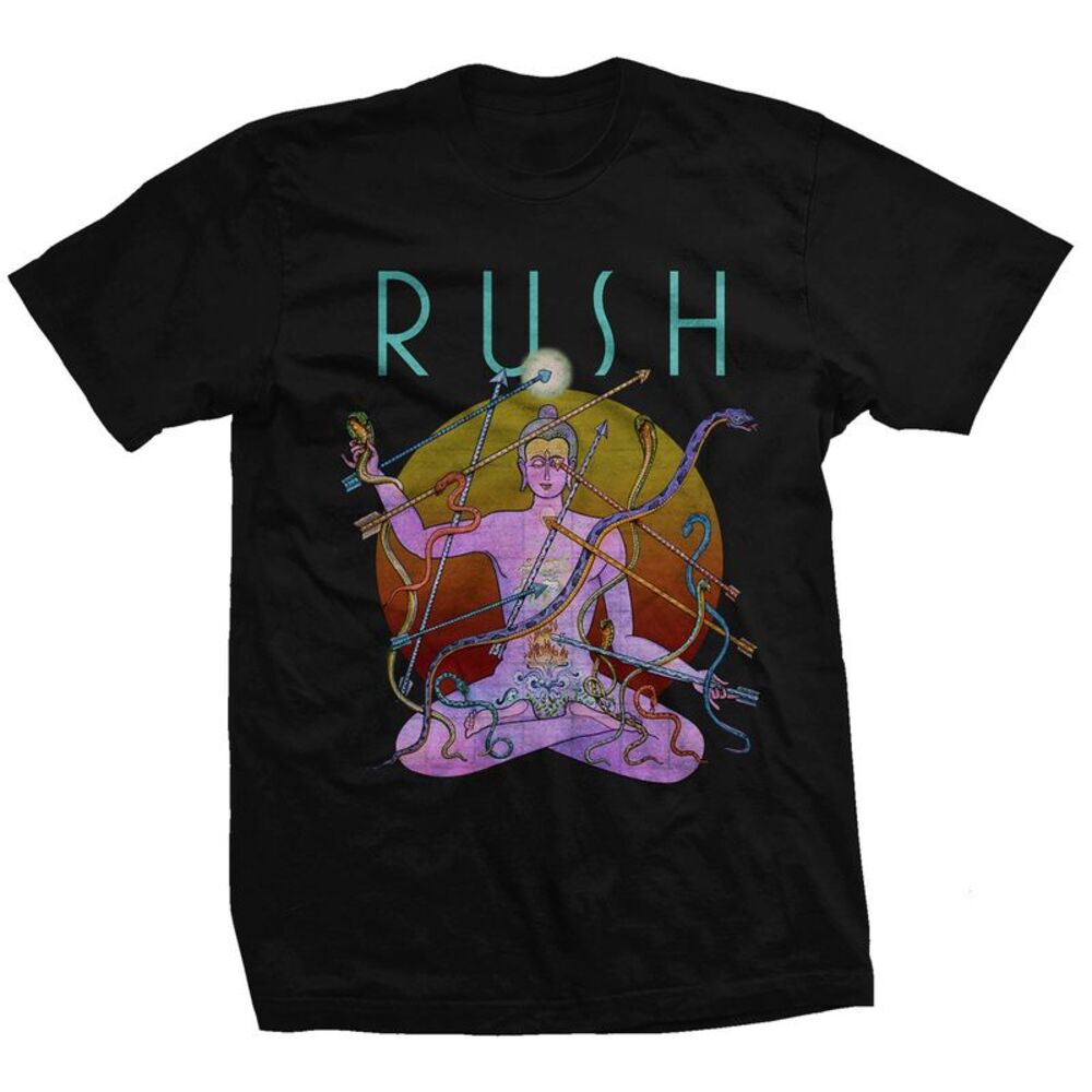 Rush Unisex Adult Snakes & Arrows Tour 2007 T-Shirt / Black